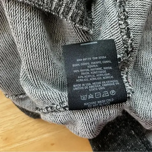 Moth Anthropologie Sleeveless Knit Sweater Tank Dress Size Medium Black