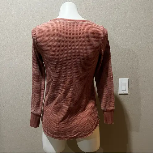Seven7  tan orange thermal long sleeve - Image 6