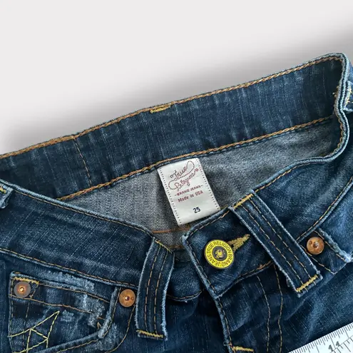 True Religion Y2K Style  Bootcut low rise jeans size 25 - Image 5