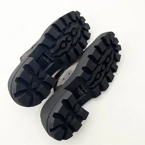 Katy Perry The Geli Lug Sole Combat Mules, Size 10