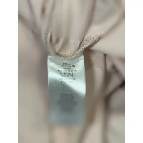 T Tahari Tahari Size S Womens Animal Print Maxi Pink & Brown Sleeveless Dress V Neck