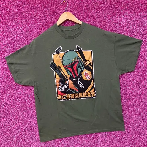 Star Wars Boba Fett Bounty Hunter Anime T-Shirt XL.