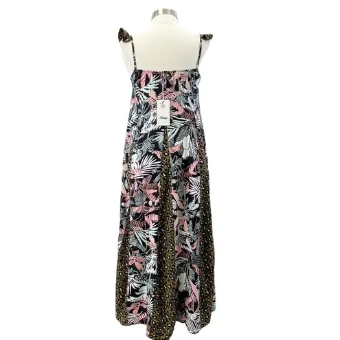 Maaji ‎ Hilary Maxi Dress Womens Medium Wonderwall Tropical Animal Print Jungle - Image 4