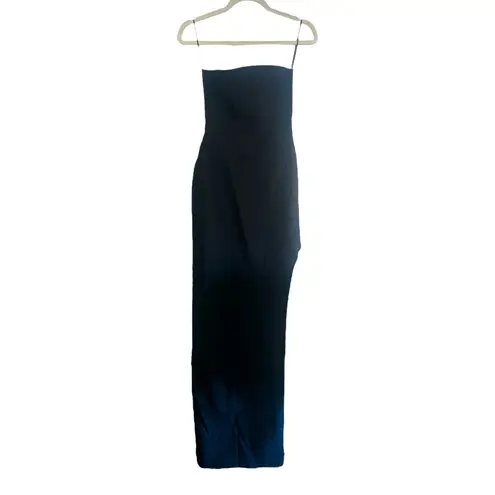 Vesper Strapless Bodycon Maxi Dress Black Size 4 $128