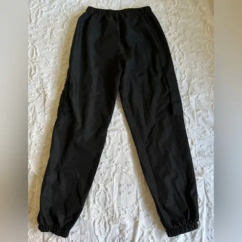 SheIn  S Black Buckle Cargo Pants