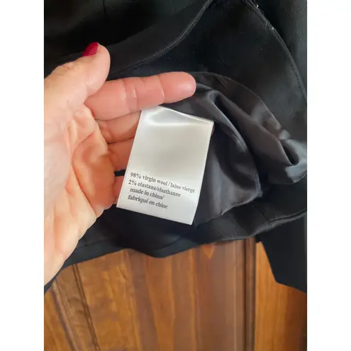 Pam & Gela Rate Wool Blazer with racing striped sleeves size 8