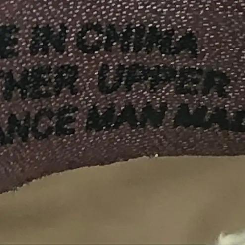 GH Bass & Co SunJuns Brown Leather Strappy Wedge Sandals 9W Size 9