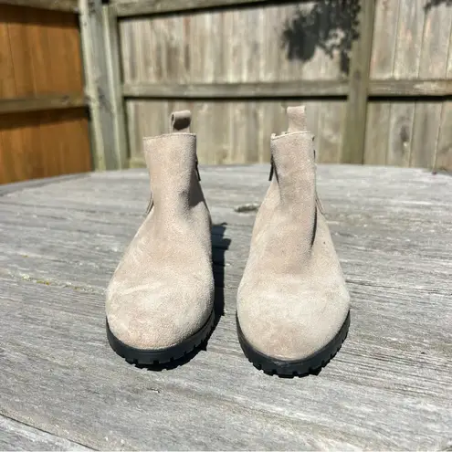 Caslon Brielle Water Resistant Leather Booties Ankle Boots Women's Size 5.5