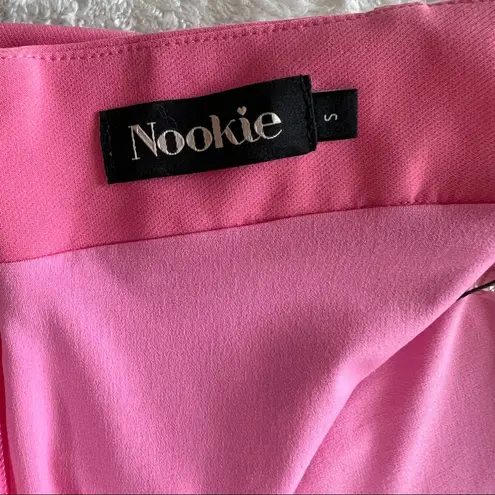 Nookie Wink Pink Mini Skirt Size Small