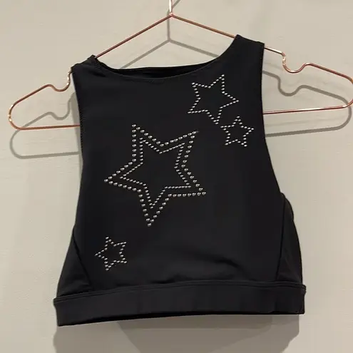 SoulCycle  High Neck Star Sports Bra. Size small