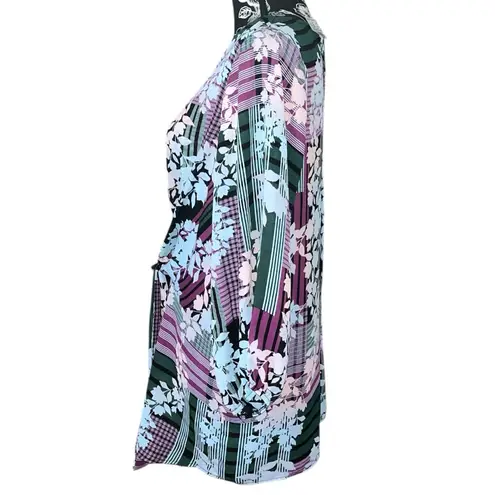 Ashley Stewart  Floral Phlox Top