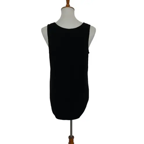 T Babaton Tank Top Small Black Sleeveless Stretch Layering Basic Minimalist - Image 3