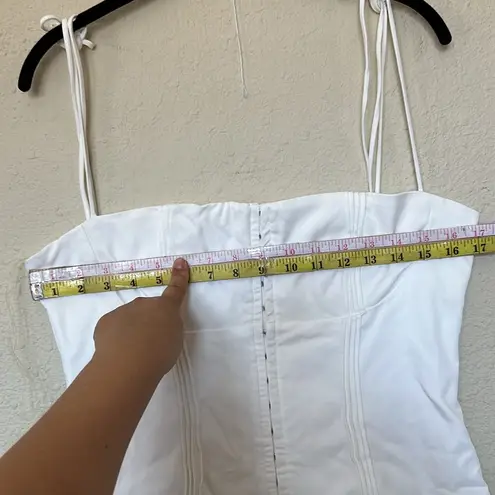 House Of CB  'Marcy' White Pleated Mini Dress‎ NWOT size XL