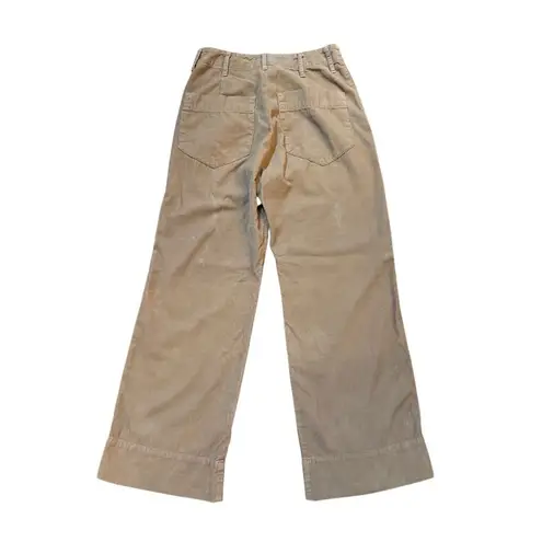 VELVET By Graham & Spencer Vera Corduroy Wide Leg Pant Size 0 Tan