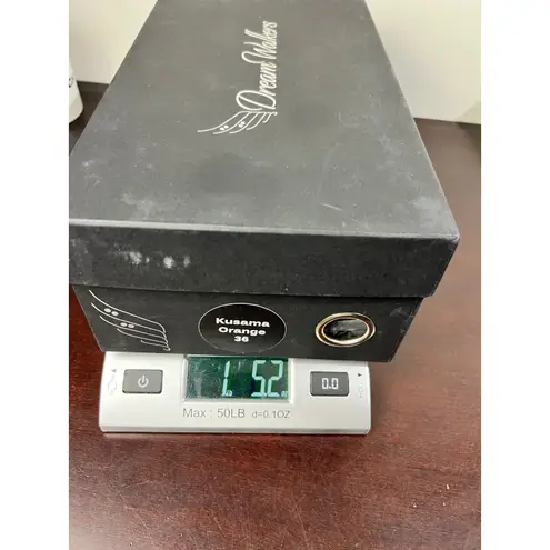 Dream Walkers Kusama Orange 36 Women's Flats Handmade in Spain Size 5.5