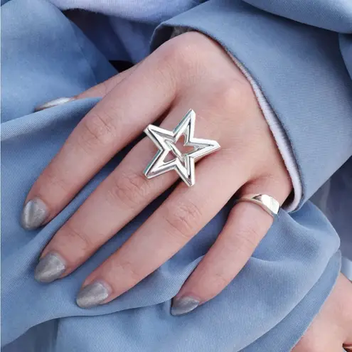E.M. Star Ring 925 Silver 1802