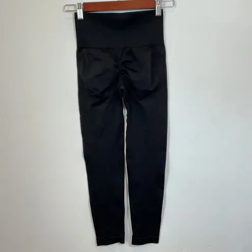 Halara Black Seamless Ruched Butt Lift Leggings Activewear