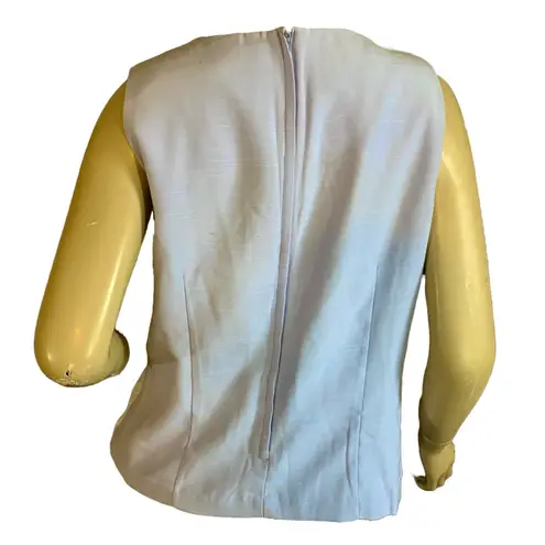 VINTAGE 1980'S BETSY'S THINGS PERIWINKLE BLUE AND WHITE TOP (12)