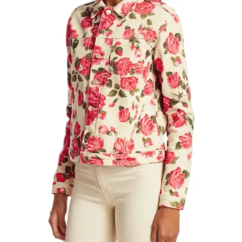 L'Agence L’Agence Celine Rose Trucker Jacket Floral - XS - New $365