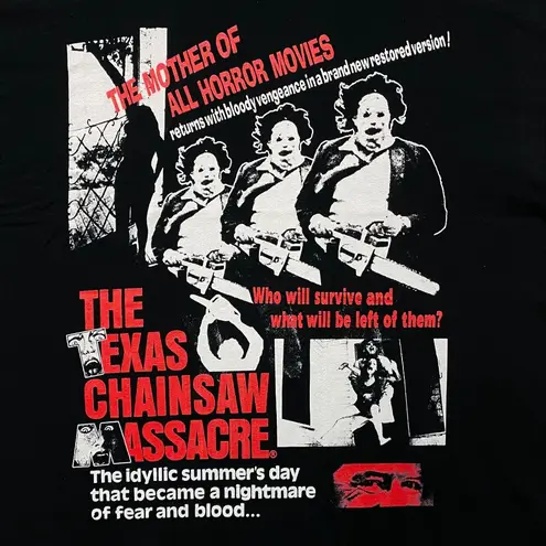 The Texas Chainsaw Massacre Horror T-Shirt Size Medium