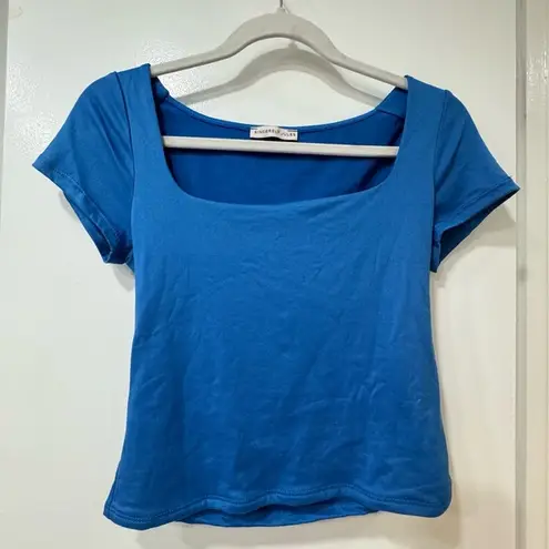 Sincerely Jules Deep Neck Tight Crop Top - Size M -  - NWOT