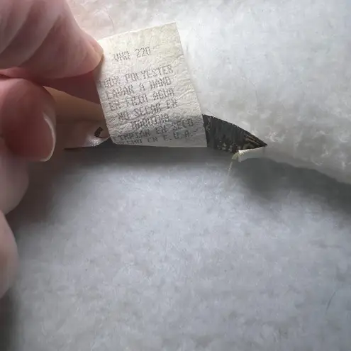 Liebeskind VTG LIEBE Cream Fleece Shawl Collar Belted Jacket Coat Made in USA Womens Large