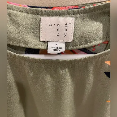 A New Day  Green Floral Romper