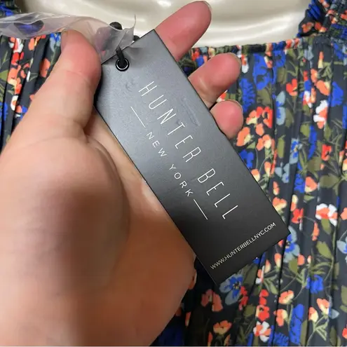 Hunter Bell NWT Black Floral Caro Top Blouse sz 4