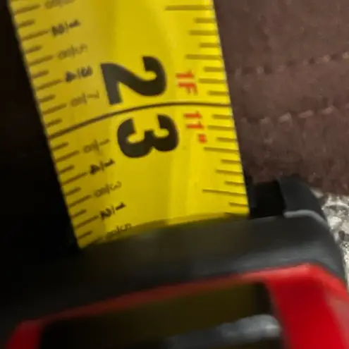 Breckenridge Brown Fall Autumn Embroidered Leaves Long Sleeve Shirt L