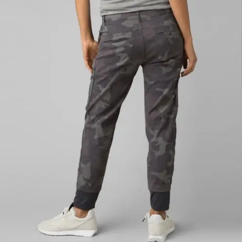prAna Granite Gray Camo Sky Canyon Jogger Pants Size 10