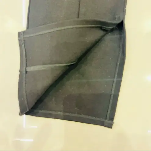 ANINE BING Max Split Leg Black Pant 38