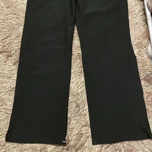 Nike  Black & Blue Straight Leg Woman’s Pants Large