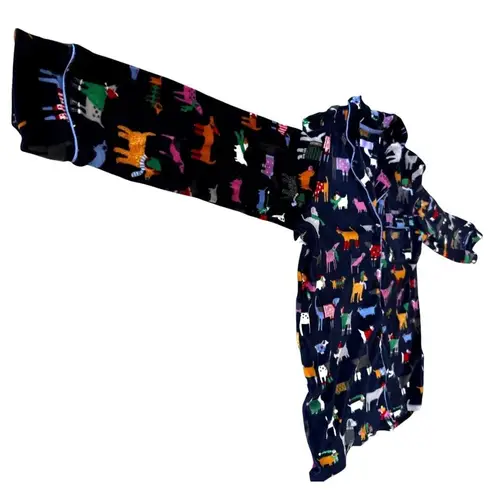 secret treasures Pajama Set Small 4 6 Velour All Over Dogs Rescue Puppy Lover