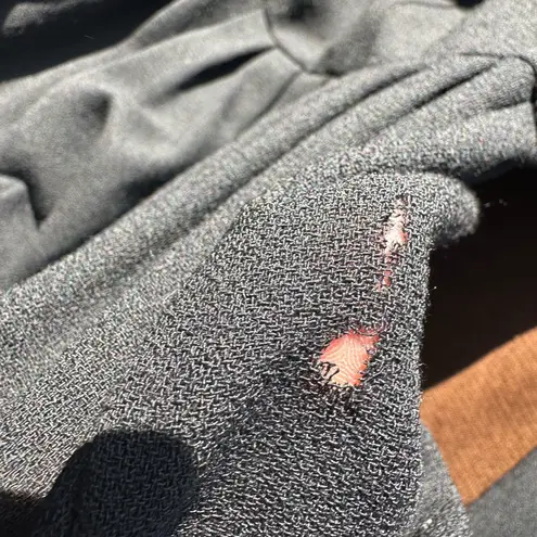 Laura Ashley Black Vintage 1990’S Long Sleeve Black Bow Wool Dress Pleated Sz 8