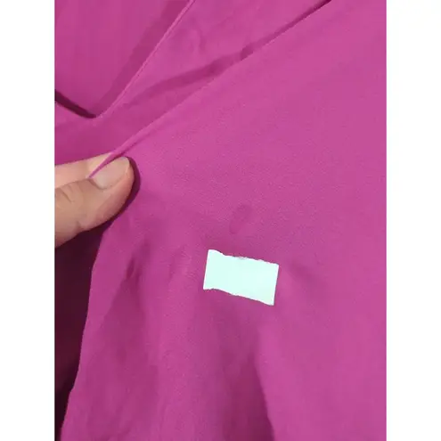 RTR Atlein Sz 6 Pink Side Tie Long Sleeve V