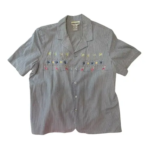 Alfred Dunner Vintage Lot of 5 Petite XL Blouses Size PXL 14P 16P Bundle