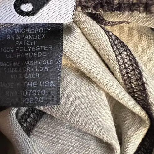 Kerrits Equestrian Brown Patterned Horse Riding Tapered Pants Women's Small