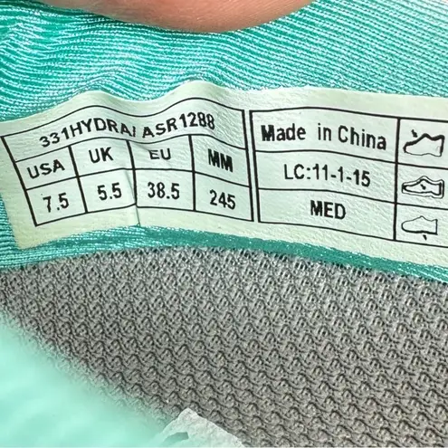 Vionic 331 Hydra Lace Mesh Slip On Sneaker Pink Aqua 7.5