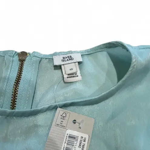 River Island NWT Teal Women's Blouse
