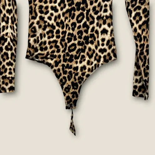 Leopard Print Bodysuit | Size S | New With Tags Yellow