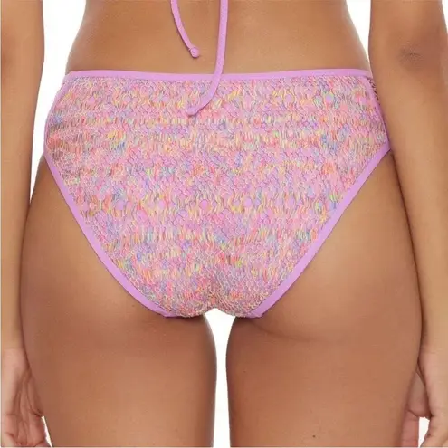 Becca ✨ by Rebecca Virtue Purple Multicolor Crochet Bikini Bottom - Size Large✨