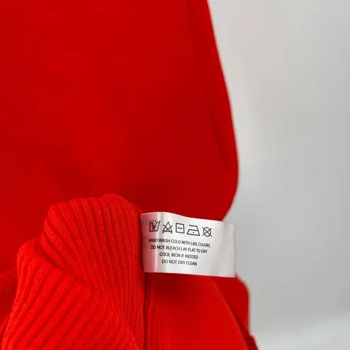 Modern Citizen NEW Ally Dress Size Small Ribbed Red Rib Twist Neck NWOT Classic