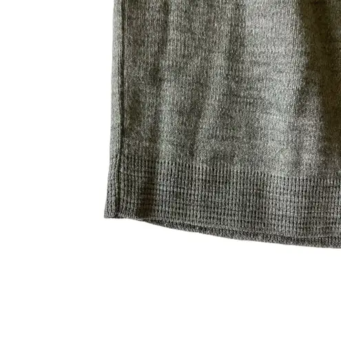 1045 Park Knit Pencil Skirt Gray