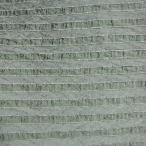 NWT Hill House Delphine Nap in Soft Green Smocked Tonal Seersucker Midi Skirt L Size L