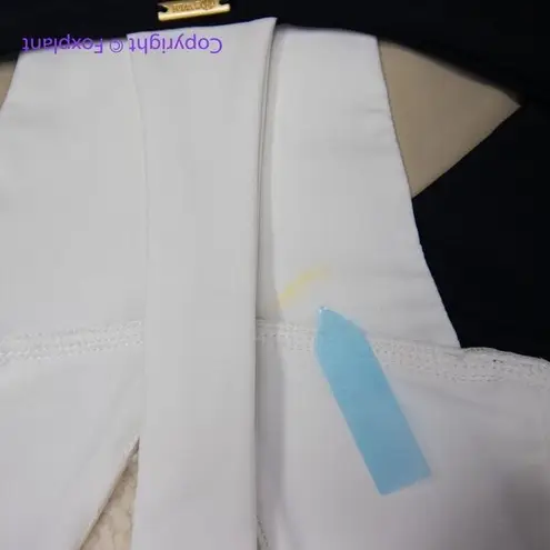 NEW MBM swim one piece swimsuit colorblock, size S Black