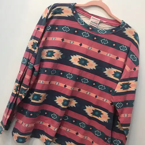 Vintage Nuovo Aztec Long Sleeve Crew size Med