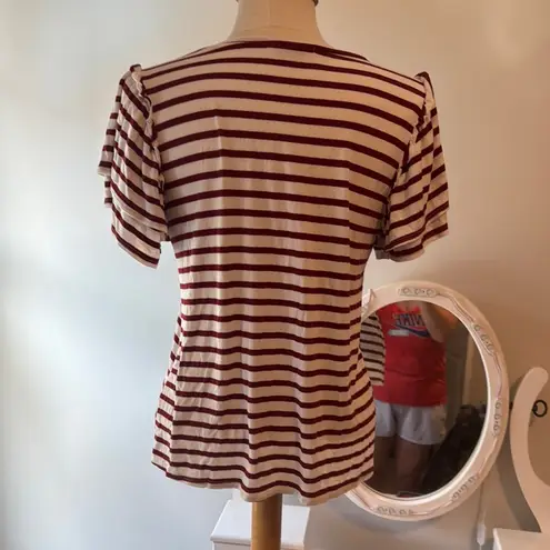 42. Green Envelope Fitted Ribbed T