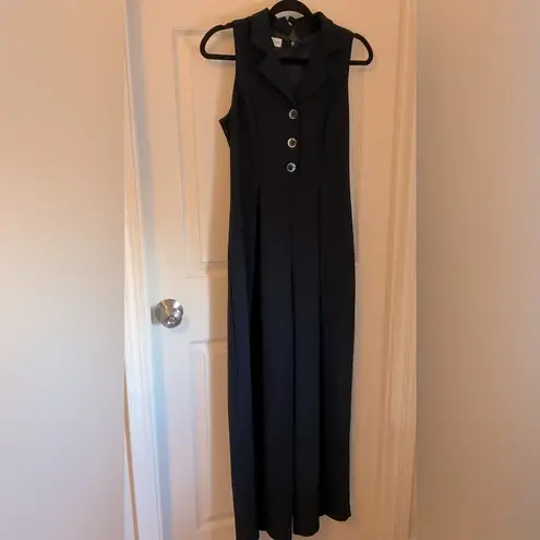 Vintage Navy Blue Jumpsuit CASUAL CORNER size 4