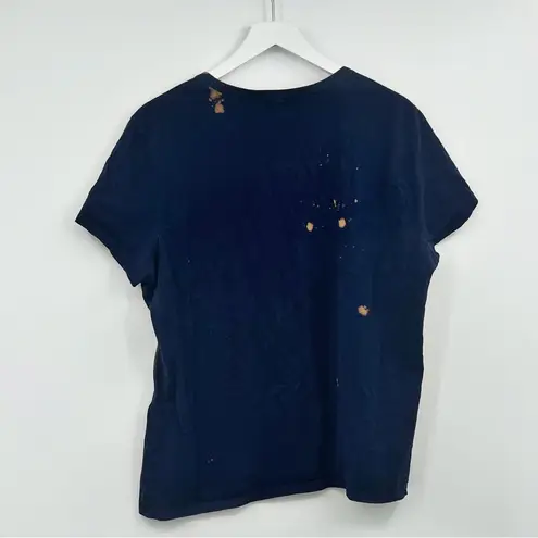 Russell Athletic North Carolina Tarheels Bleach Dyed Short Sleeve Shirt Size 2XL