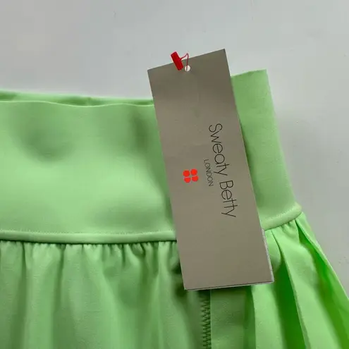 Sweaty Betty  Power Pleat Tennis Skort Matcha Green Athletic Skort Size Small